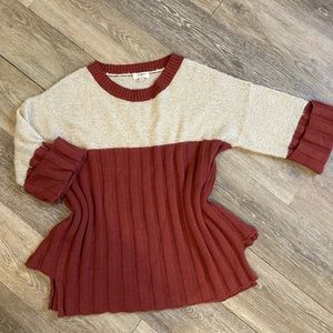 Umgee Quartersleeve Knit Sweater